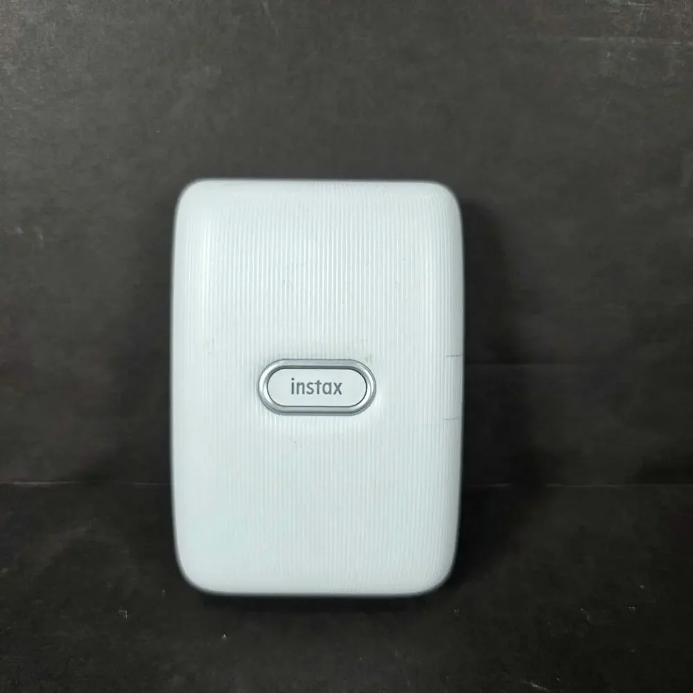Fijifilm INSTAX Mini Link Smartphone Printer Ash/Clay White Colorway Bluetooth